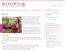 Tablet Screenshot of dysonsalvias.com